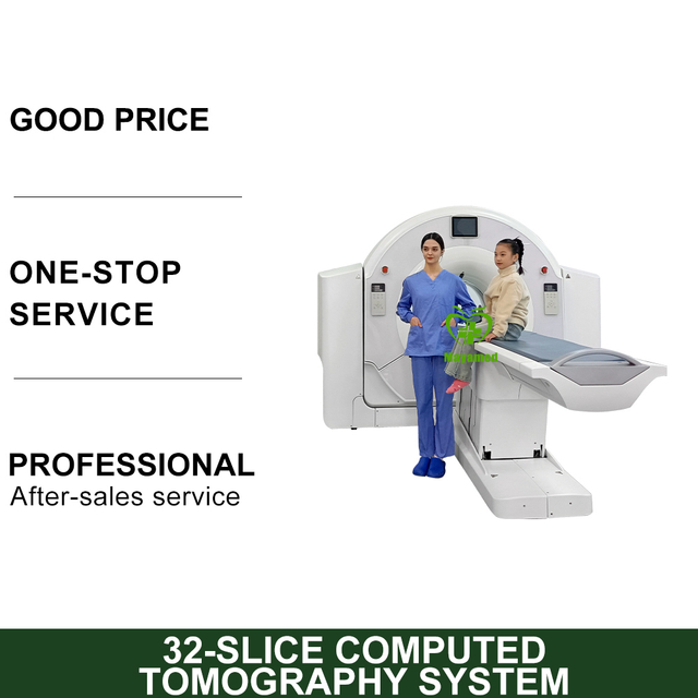 Computer Tomography 32-slice Spectral Imaging 2D 3D CT Scanner CT Machine for Sale Hospital