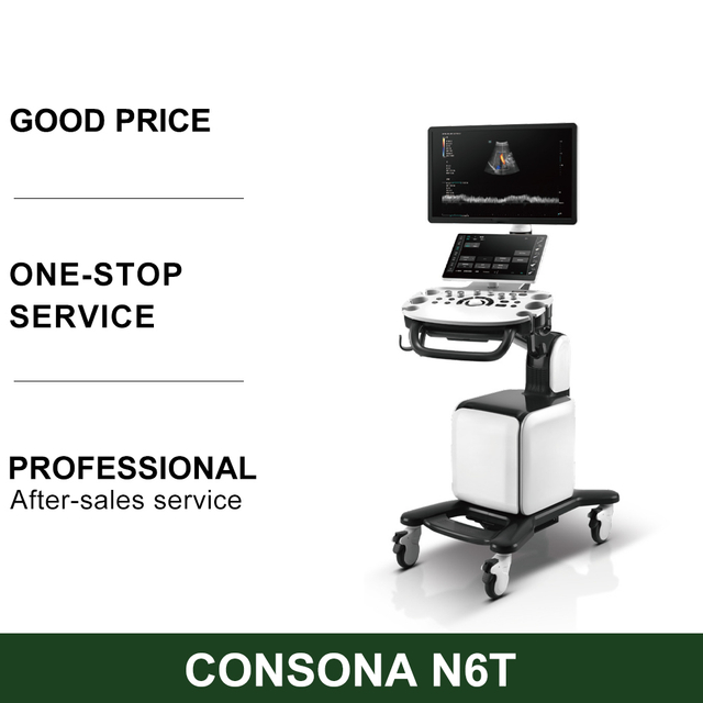 Mindray Consona N6T Portable Doppler Ultrasound Scanner Diagnostic System Convex Probe Type Digital Medical Machine