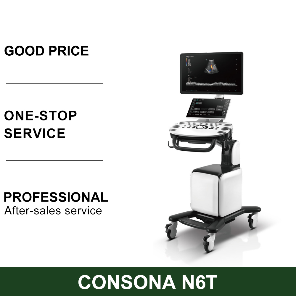 Mindray Consona N6T Portable Doppler Ultrasound Scanner Diagnostic System Convex Probe Type Digital Medical Machine