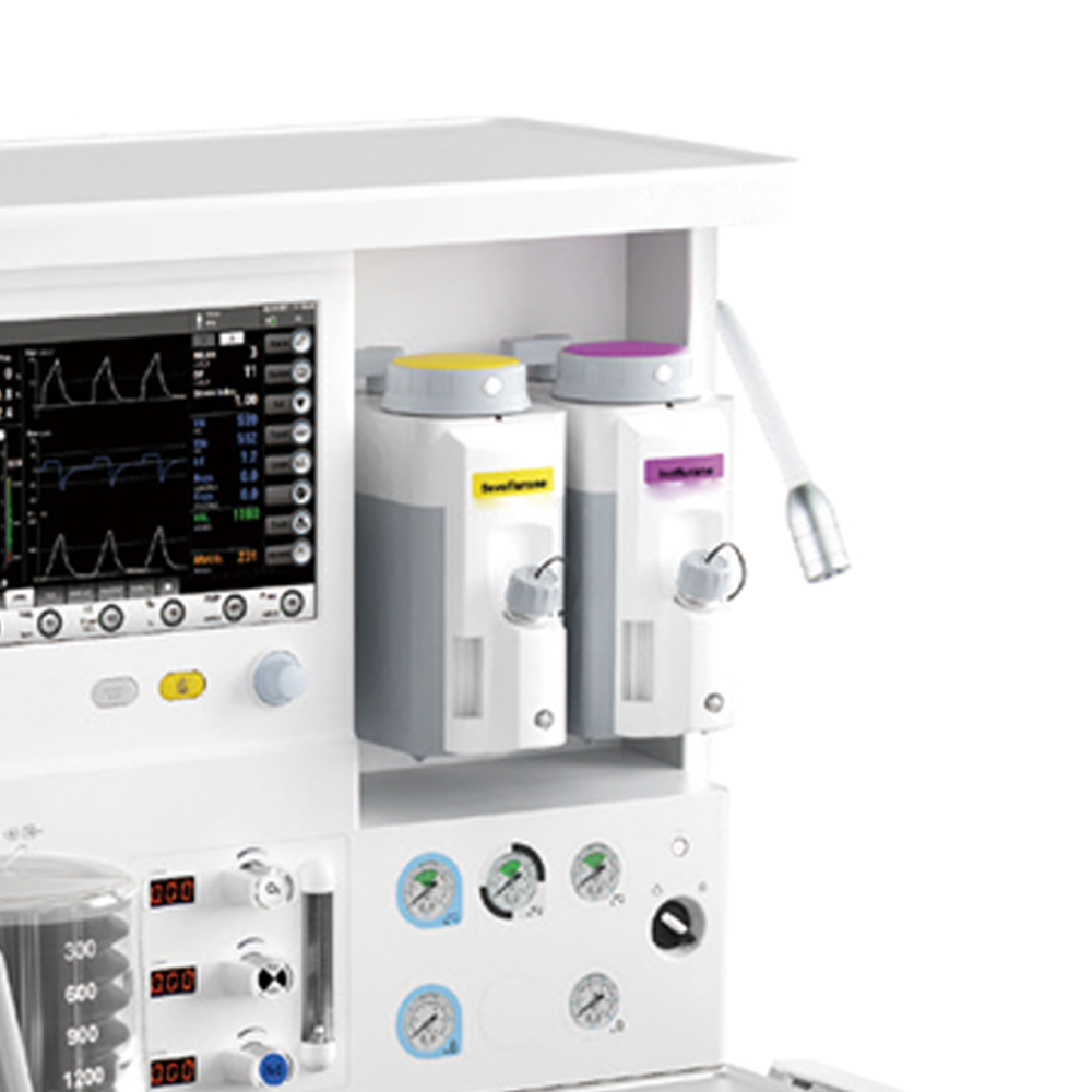 New Style Electric Metal Anesthesia Machine Essential Medical Equipment with Manual Power Source