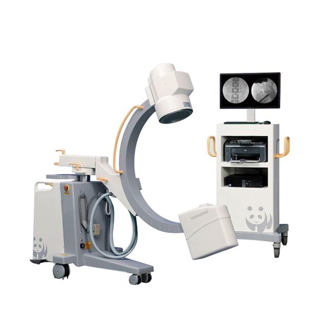 5KW High Frequency Mobile C Arm Digital Surgical X-ray C-Arm System with FP Detector Electric Power Source and Metal Material