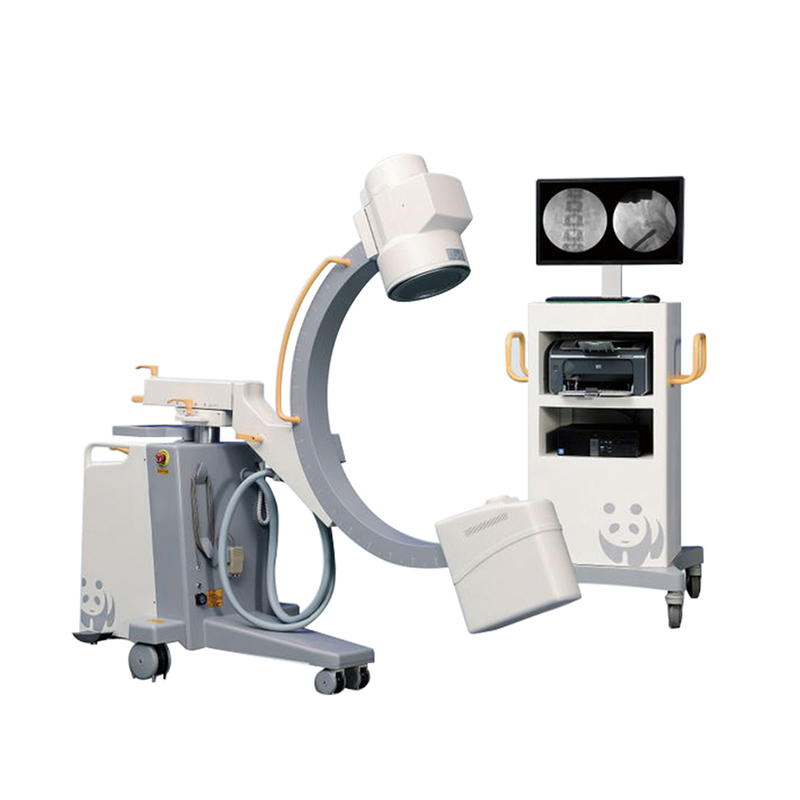 5KW High Frequency Mobile C Arm Digital Surgical X-ray C-Arm System with FP Detector Electric Power Source and Metal Material