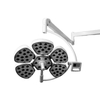 Electric Medical Petal LED Operating Lamp Surgical Double Dome Theatre Operating Light Ceiling Mounted Metal Source