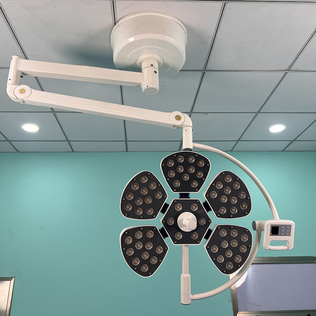 CE Electric Surgical Operation Lamp LED Petal Surgical Shadowless Lamp Metal and Plastic Surgery Lamp