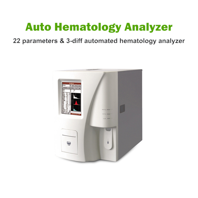 Auto Hematology Analyzer Veloc Blood Cell Counter Test Machine for Blood Analysis System