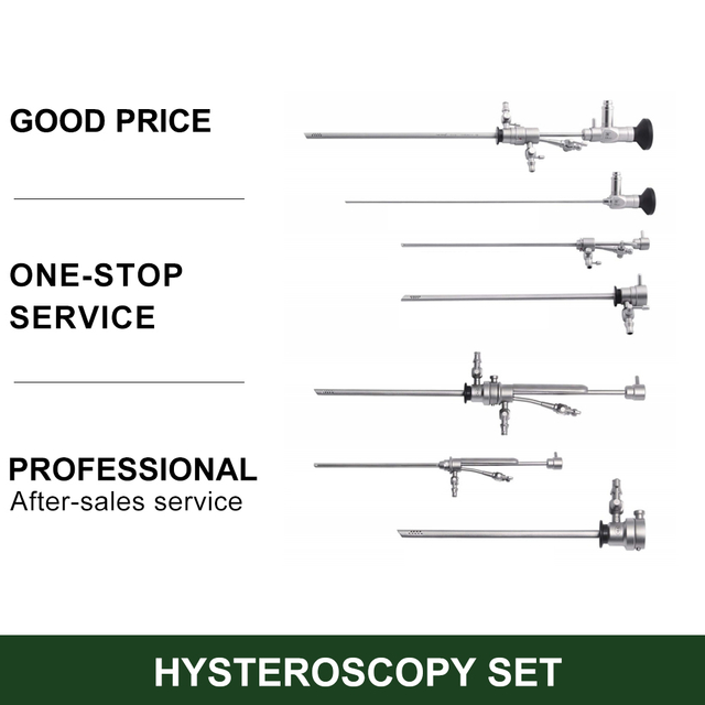 High Quality Hysteroscope Gynecology Uses Hysteroscopy Endoscopio Hysteroscope Set