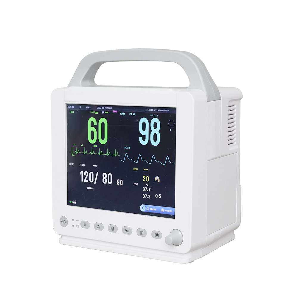 Hospital Equipment Operation Room ICU 12.1 Inch TFT-LCD Edisplay Multi-parameter Patient Monitor for Clinic