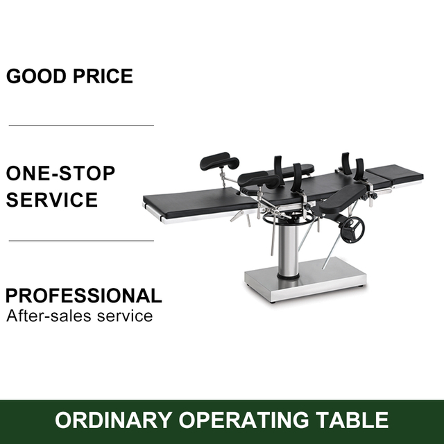 Ordinary Hydraulic Operating Table Mechanical Manual Surgical Table Operation Table Operation Bed Manual