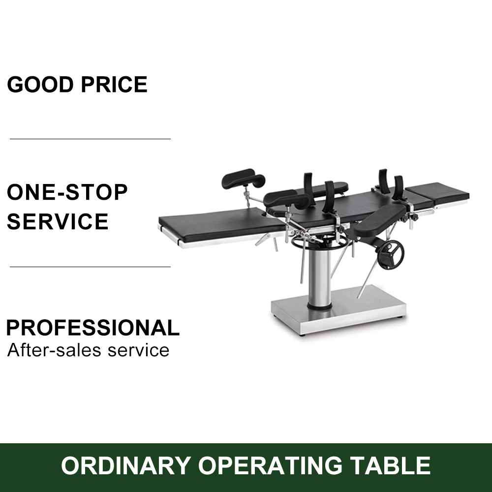 Ordinary Hydraulic Operating Table Mechanical Manual Surgical Table Operation Table Operation Bed Manual