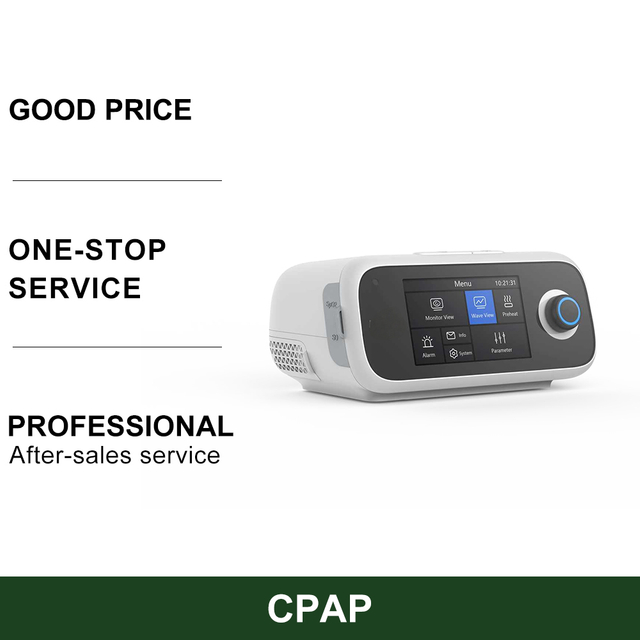Home Use Automatic CPAP Bipap Machine with 3.5"TFT LCD Display Electric Metal Source