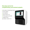 CE Auto Hematology Analyzer 3-Part Blood Analysis System Essential Clinical Analytical Instruments for Hospital Laboratories