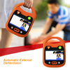 Portable ICU Cardiac AED Medical Defibrillator First-Aid Device Requiring Electricity