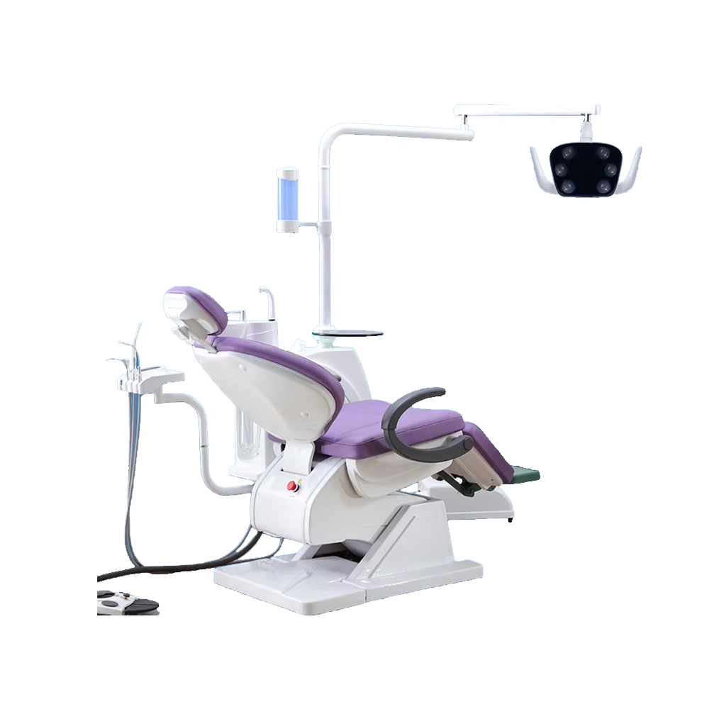 Intelligent voice-controlled system and water pipe disinfection system latest CX Dental unit Chair with function