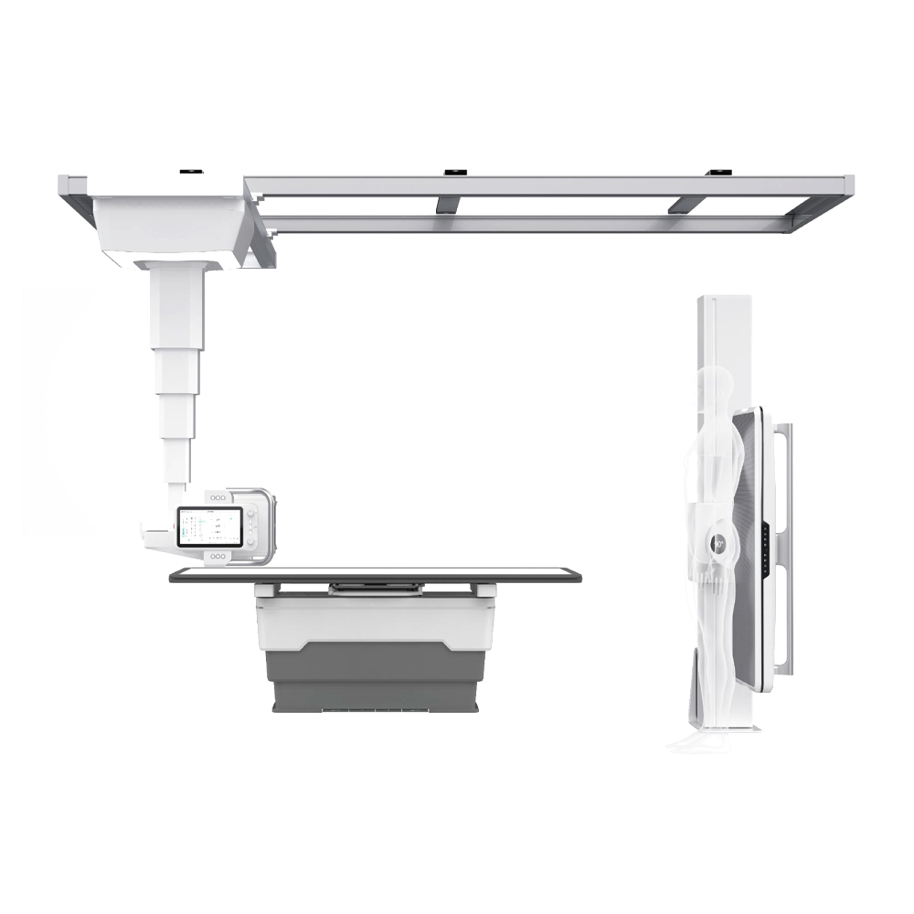 Medical Equipment 65KW Floor-mounted Digital Radiography Dr Xray System with Factory Price