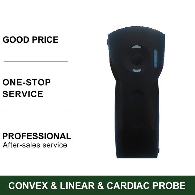 WIFI Wireless Probe 3 in 1 Convex Linear Cardiac Function Ultrasound for Ambulance