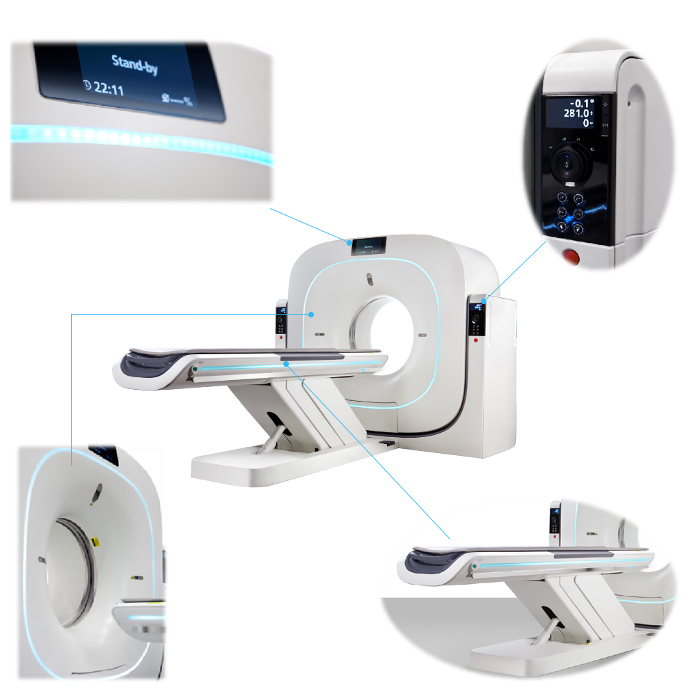 64 Slice CT Machine Medical CT Scanner Radiology Equipment Hospital Solution with CE Approval