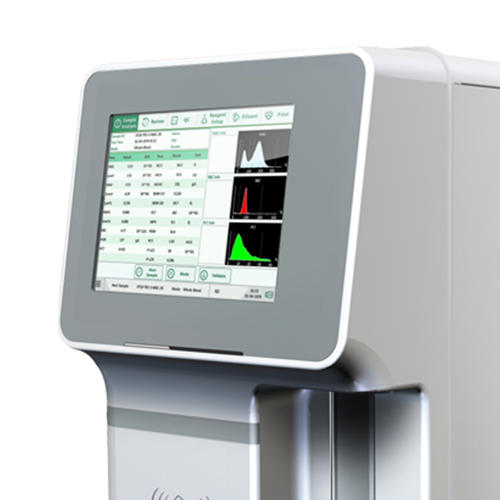 3-Part Hematology Analyzer Blood Testing Equipment Clinical Analytical Instruments for Blood Analysis System