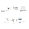 Electric Power Source Medical LED Operating Light Quirofano Surgical Lamp with Camera Scialitic Surgical Operating Theater Lamp