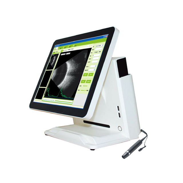Portable Digital A/B Ultrasound Scanner for Ophthalmic Eye Test Quintessential Practices Metal Construction Electric Power