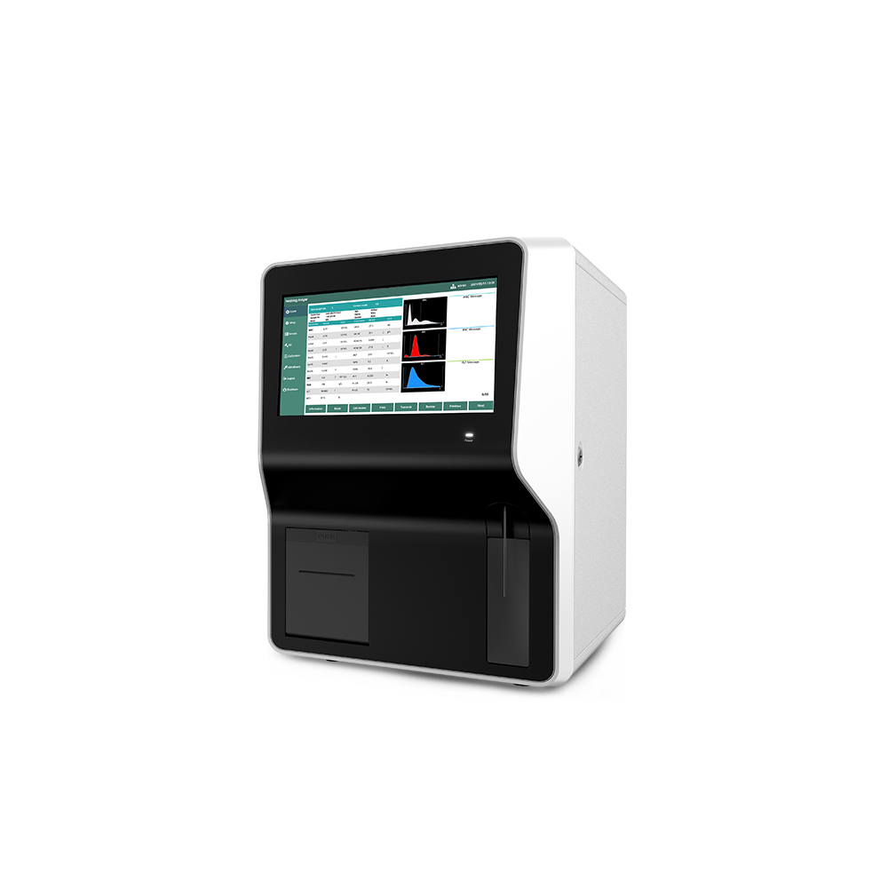 CE Auto Hematology Analyzer 3-Part Blood Analysis System Essential Clinical Analytical Instruments for Hospital Laboratories