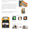 First-Aid Medical Defibrillator Monitor Electric Power Source Defibrillation Monitoring Device