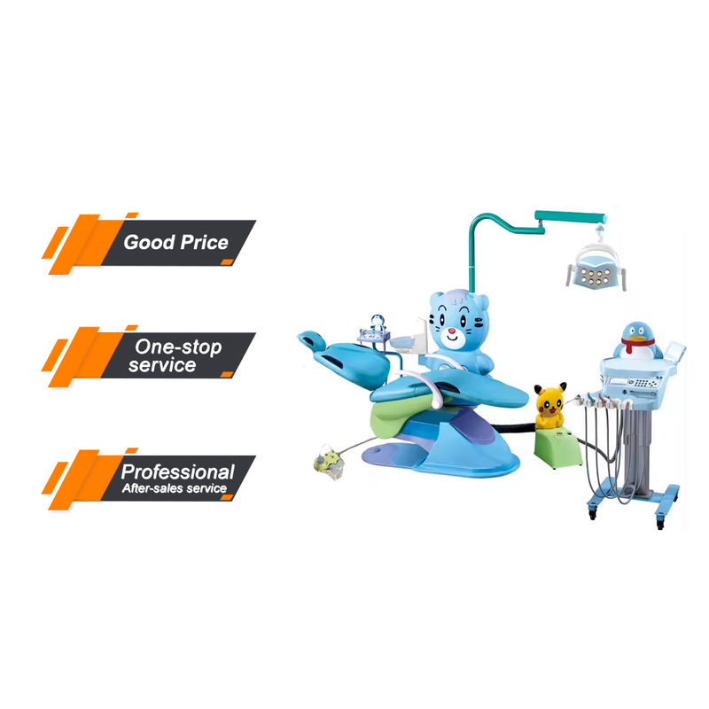 Factory Direct Sales Children Dental Chair Cartoon Type Design Dental Unit for Dental Clinic Use