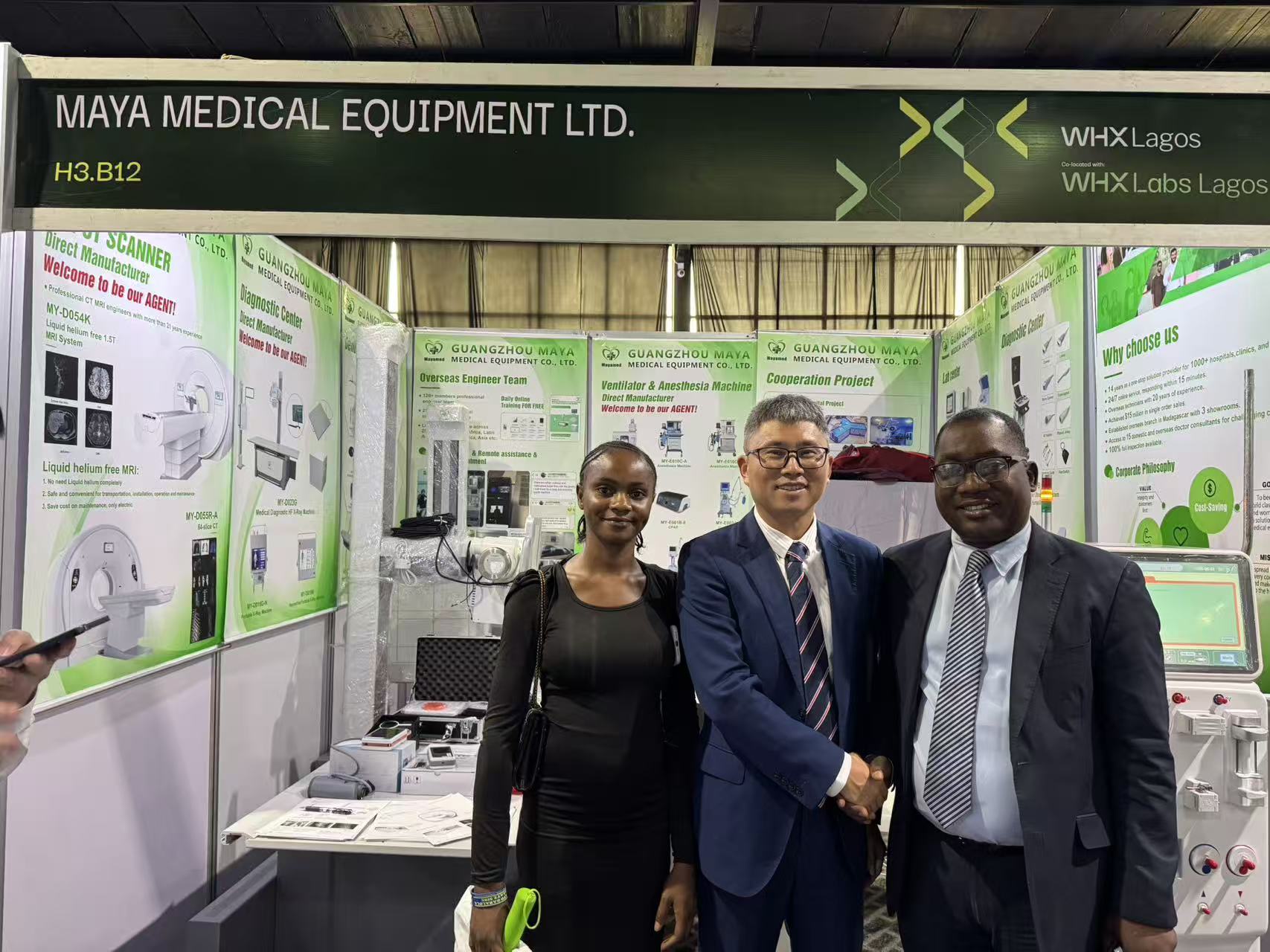 Maya Medical Shines at WHX Lagos Medical Exhibition in Nigeria, Pioneering A New Era in Africa's Healthcare Market
