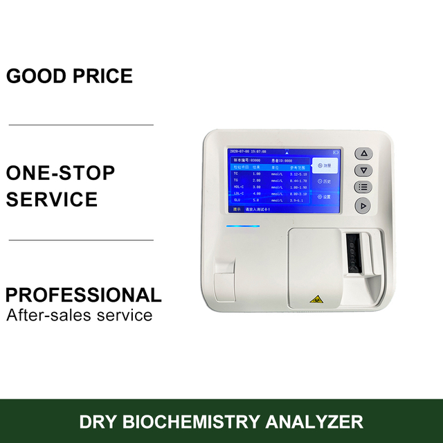 Portable Poct Semi-Automatic Dry Chemistry Biochemistry Analyzer for Blood Hematology Price Clinical Analytical Instruments
