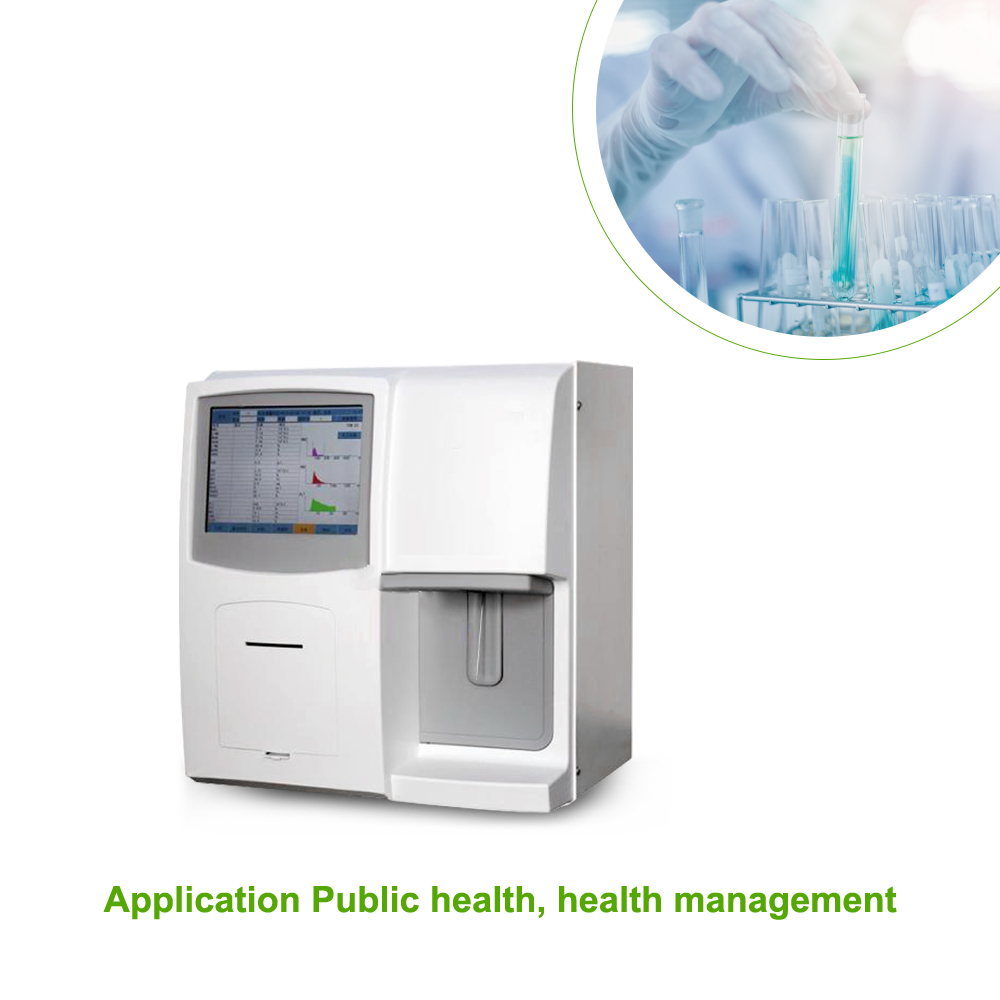 3 Part Fully Automatic Blood Analysis Machine Medical Laboratory Blood Testing Machine Automatic Hematology Analyzer