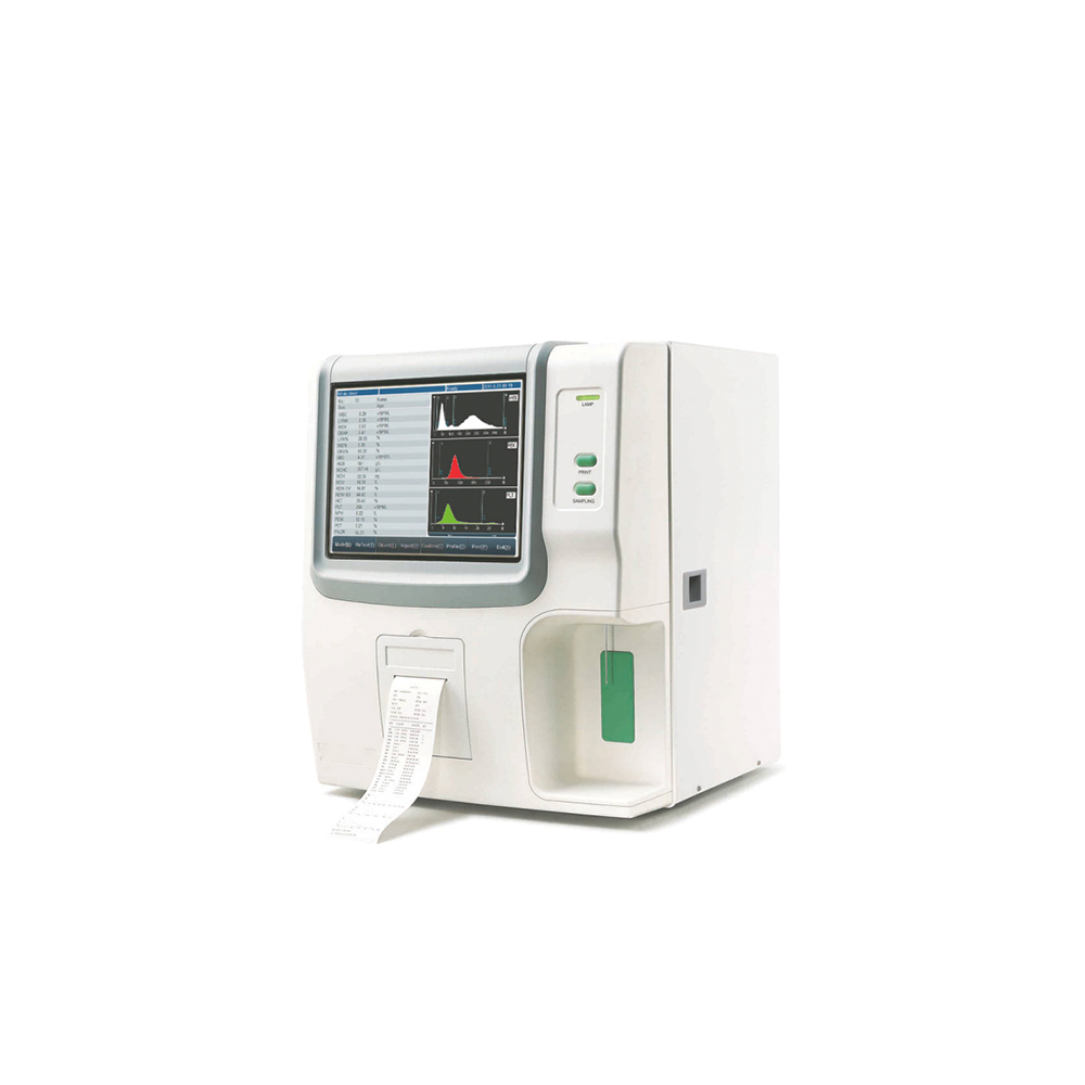 Fully Auto 3 Part Hematology Analyzer CBC Test Blood Analyzer Machine Reagents For Clinic