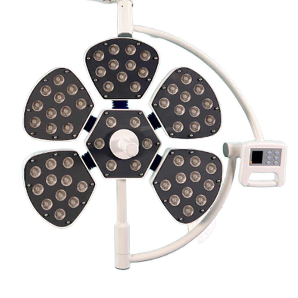 CE Electric Surgical Operation Lamp LED Petal Surgical Shadowless Lamp Metal and Plastic Surgery Lamp