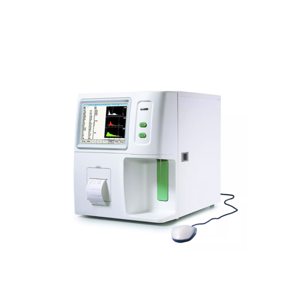 20 Parameters 3-part Auto Hematology Analyzer with LCD Display Clinical Analytical Instruments Blood Analysis System