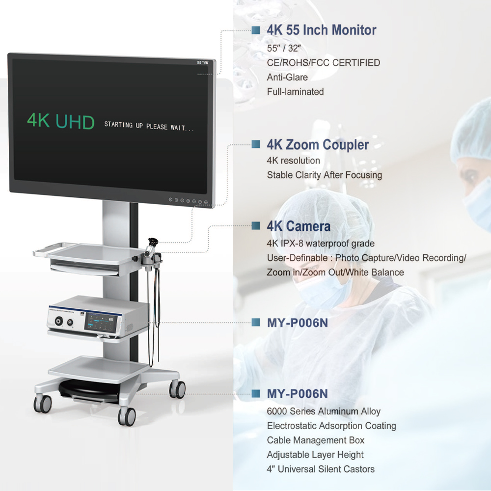 Endoscopy Imaging Processor High Definition Video System Gastroscope Colonoscope Medical Equipment