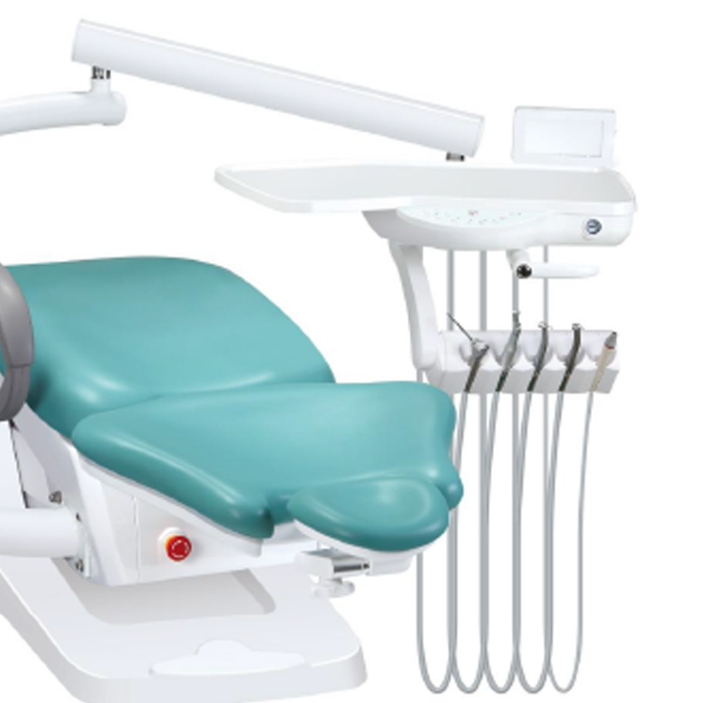  Luxury Dental Chair Set Dental Chair Unit Price Dental Clinic Open with Dental Scaler Compressor Curing Light