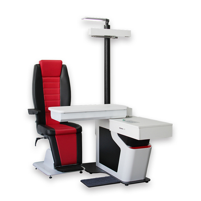  MY-V031B-C China Optometry Combined Table And Chair Automatic Refractor Chair Unit Ophthalmic Unit