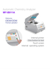 Semi-auto clinical blood biochemistry analyzer Clinical Analytical Instruments