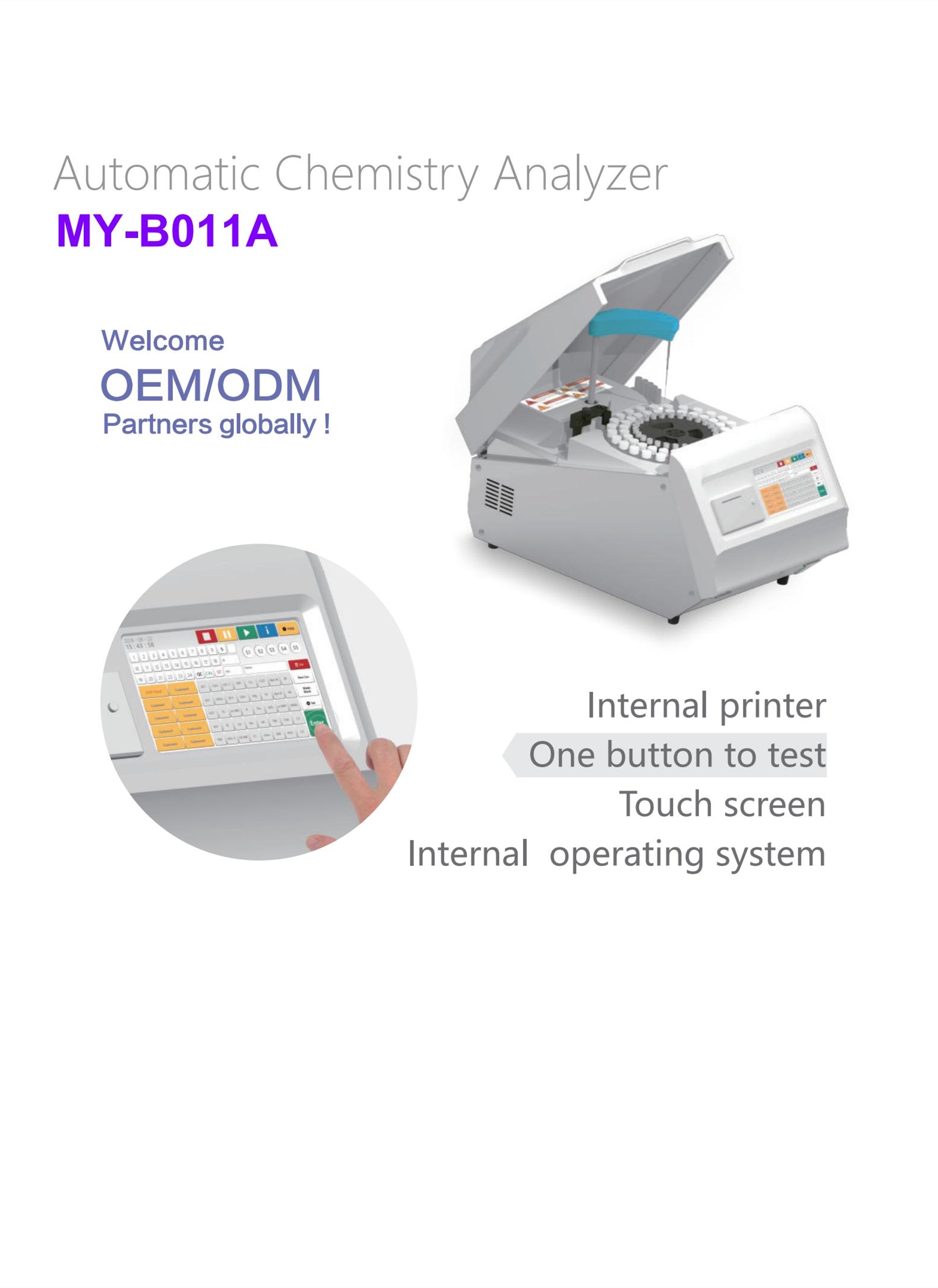 Semi-auto clinical blood biochemistry analyzer Clinical Analytical Instruments