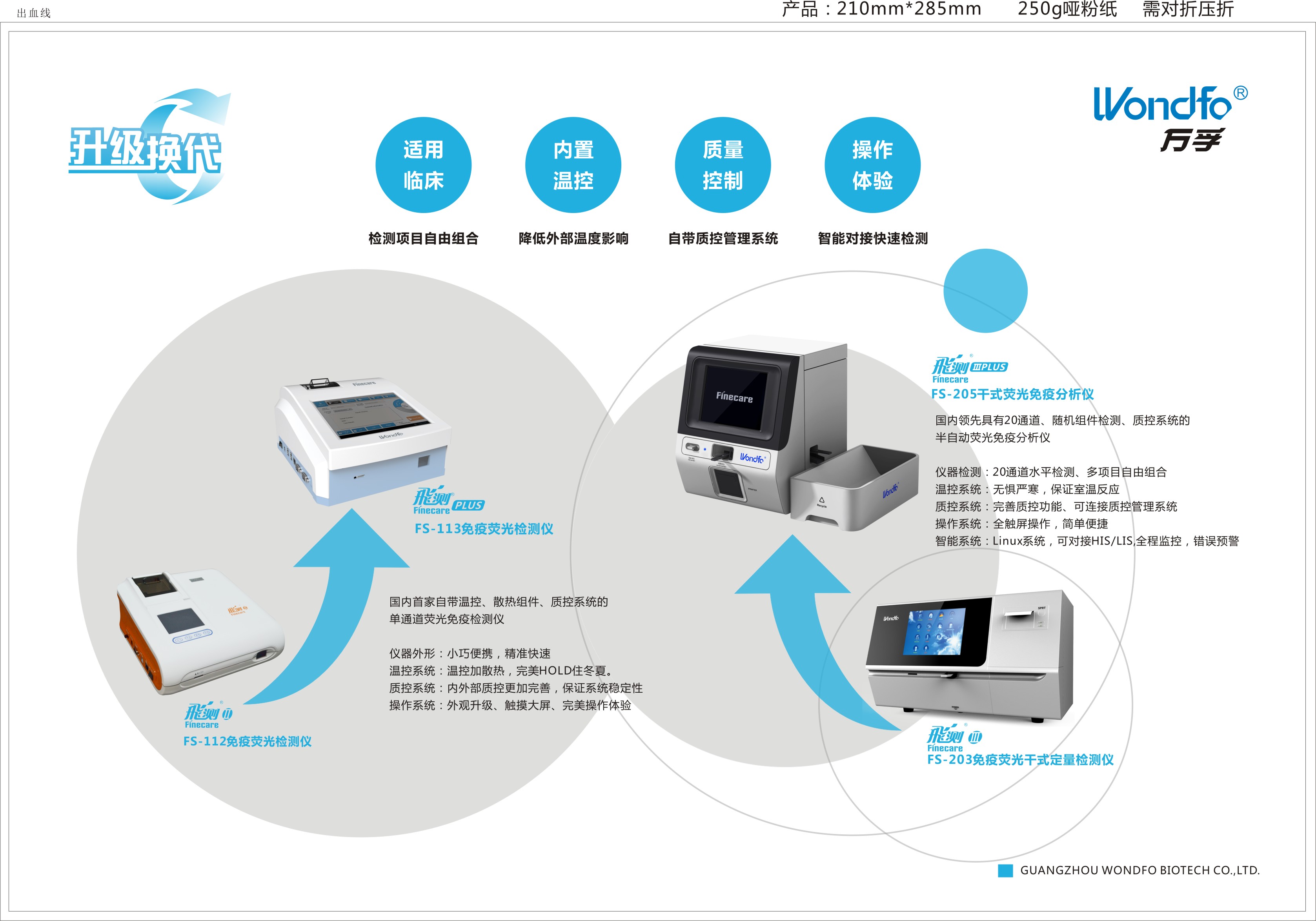 Highest Accuracy Fluorescence Immunoassay Analyzer POCT Healthy Care Testing Machine, FIA Analyzer