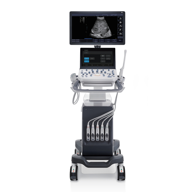 Sonoscape P9 High-Tech Electric Medical Trolley Convex 4D 3D Color Doppler Ultrasound Scanner Innovative Metal Diagnostic