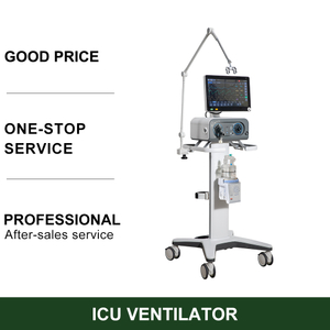 ICU Transport Ventilator with High Flow Oxygen Therapy Electric Power Source Emergency Use Breathing Machine