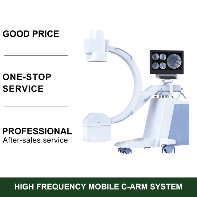 Electric Powered Medical Digital X-ray C-Arm System with Flat Panel Detector Mobile X-ray Unit