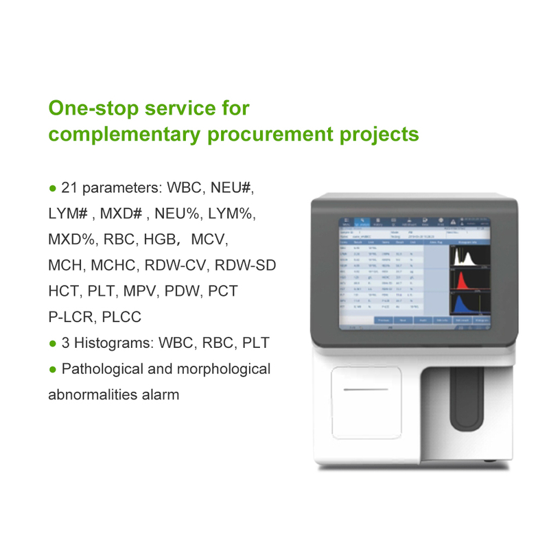 70 Test Hematology Analyzer Blood Analyzer Clinical Analytical ...