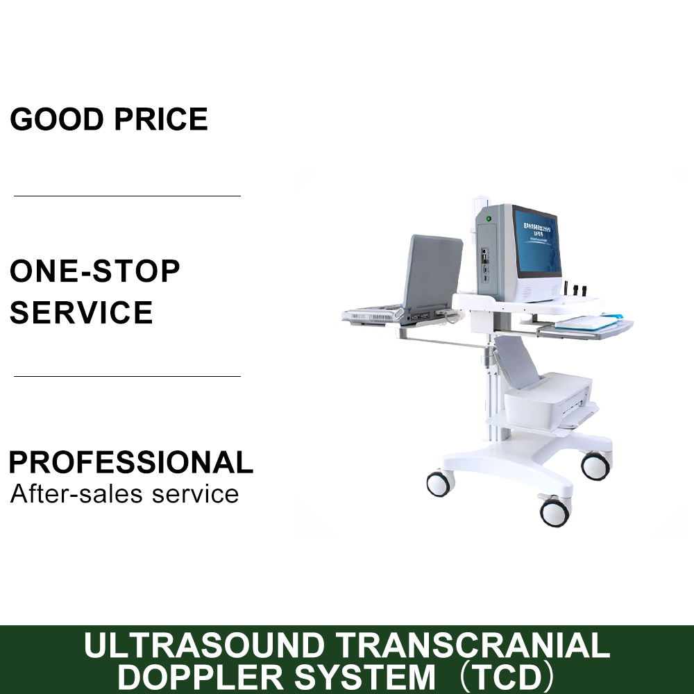TCD Convex Probe Transcranial Doppler System Electric Medical Ultrasound Instrument Made of Metal