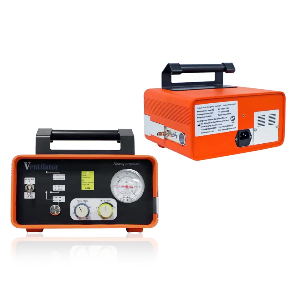 Veterinary Medical Instrument Emergency Ventilator Machine for Neonates Hospit Human Breath Device for Breathing Device