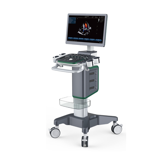4D Medical Diagnostic System Ultrasound Equipment Color Display Waterproof Electrical Device with Metal Material