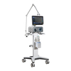 ICU Transport Ventilator with High Flow Oxygen Therapy Electric Power Source Emergency Use Breathing Machine