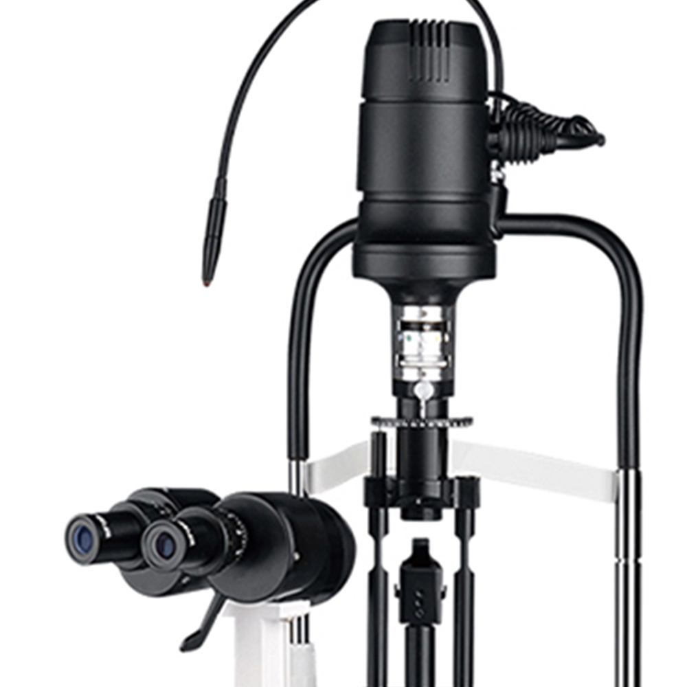 Ophthalmic Equipment Optical Slit Lamp Microscope with 10x & 16x Magnifications Electric Power Source Metal & Plastic Material