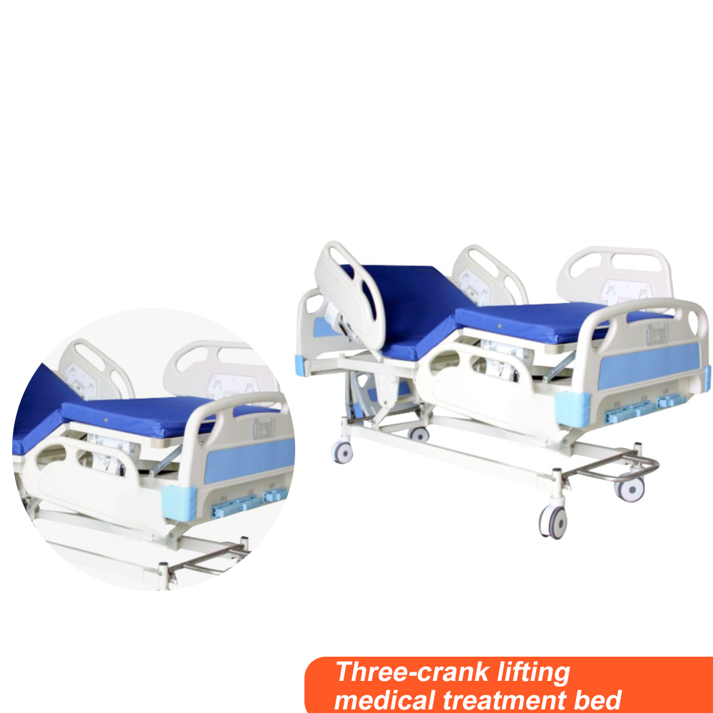 Manufacture Price ABS Luxury Manual Hospital Nursing Bed