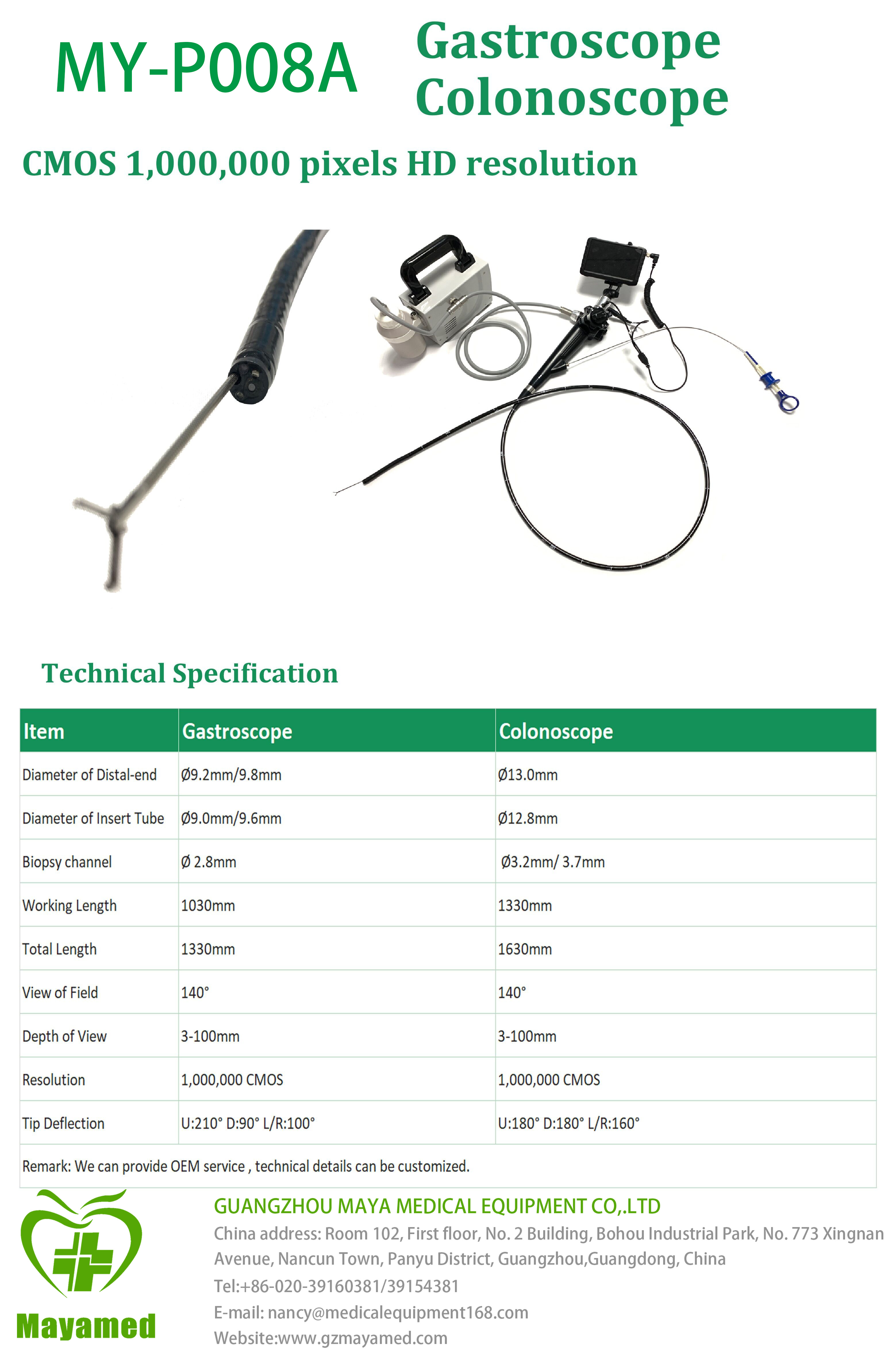 Professional Ent Flexible Endoscope Medical Rigid Bronchoscope Adult Bronchoscope For Ent Surgery