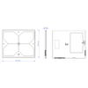 Wireless Flat Panel Detector Cassette-size Wireless Portable Flat Panel X Ray Digital Detector for Human Use